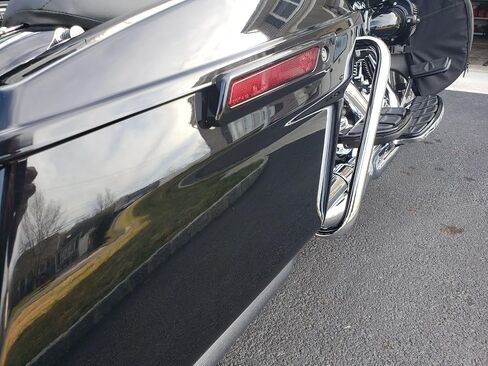 KUAFU Saddlebag Bracket Guard Bars Compatible with 2014-2024 Harley Davidson Touring Electra Glide Road Glide Street Glide FLH Hard Saddle Bags Support Brackets Mount Kit in Saudi Arabia