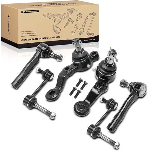 A-Premium 6Pcs Front Suspension Kit, Sway Bar Link Lower Ball Joint Outer Tie Rod End, Compatible with Lexus IS300 2001-2005 in Saudi Arabia