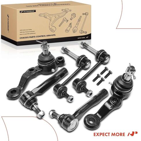 A-Premium 6Pcs Front Suspension Kit, Sway Bar Link Lower Ball Joint Outer Tie Rod End, Compatible with Lexus IS300 2001-2005 in Saudi Arabia