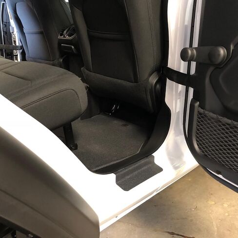Rubberized Door Entry Protection for 2 and 4 Door Models 2018+ fits: Jeep Wrangler JL in Saudi Arabia