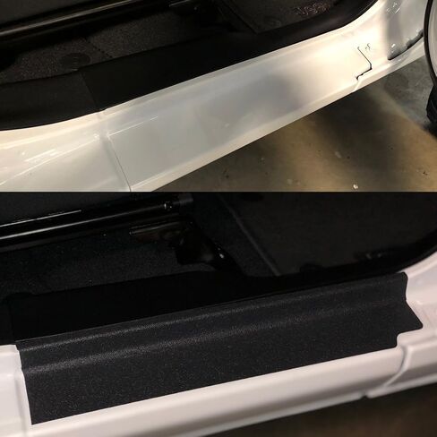Rubberized Door Entry Protection for 2 and 4 Door Models 2018+ fits: Jeep Wrangler JL in Saudi Arabia