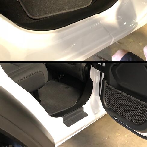 Rubberized Door Entry Protection for 2 and 4 Door Models 2018+ fits: Jeep Wrangler JL in Saudi Arabia