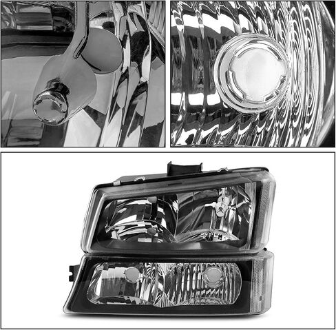 مجموعة المصابيح الأمامية والمصابيح الخلفية DWVO متوافقة مع 03-06 Chevy Silverado 1500 2500/03-06 Silverado 1500 HD 2500 HD 3500/07 Chevy Silverado Classic in Saudi Arabia