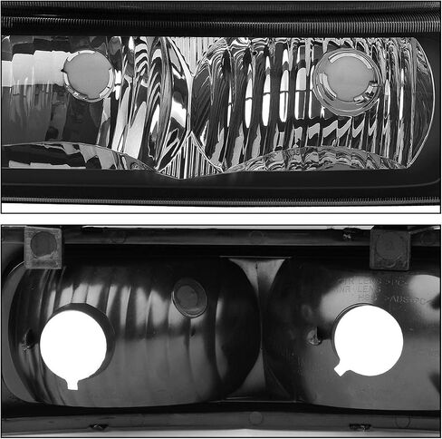 مجموعة المصابيح الأمامية والمصابيح الخلفية DWVO متوافقة مع 03-06 Chevy Silverado 1500 2500/03-06 Silverado 1500 HD 2500 HD 3500/07 Chevy Silverado Classic in Saudi Arabia
