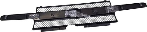CarPartsDepot Front Grille Black Center Bar With Dark Gray Mesh Compatible With 2002-2005 Chevy Trailblazer GM1200470 10358121 in Saudi Arabia
