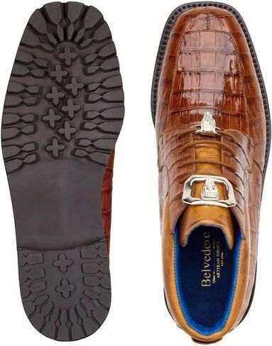 Belvedere Gallardo Genuine Caiman Crocofile and Italian Leather Boots in Saudi Arabia