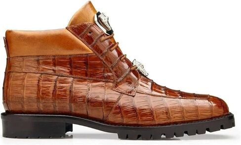 Belvedere Gallardo Genuine Caiman Crocofile and Italian Leather Boots in Saudi Arabia