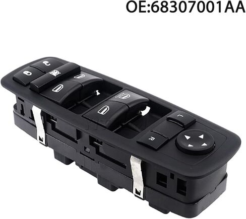 68307001AA 68307001AB 68307001AC Front Left Driver Side Power Window Switch Button 1Pcs in Saudi Arabia