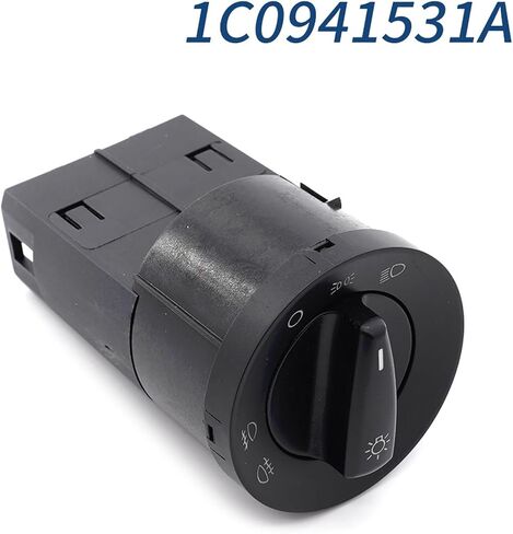 1C0941531A Car Headlight Fog Light Adjustment Control Switch 1Pcs in Saudi Arabia