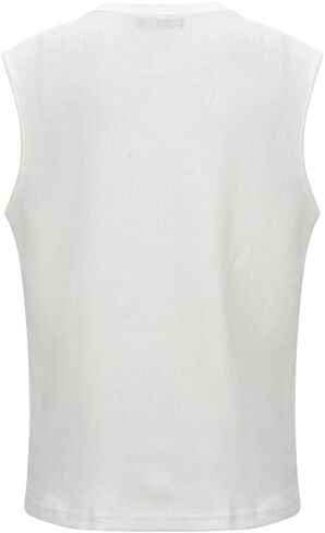 Cut-Resistant Level 5 Inner Shirt, Sleeveless Top - Lightweight UHMWPE Slash-Resistant, White, Made in Korea. Type 1 in Saudi Arabia