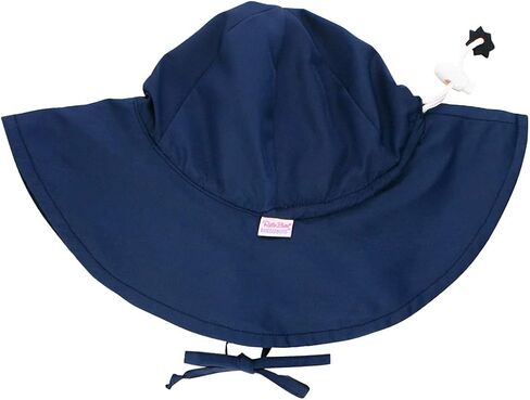RuffleButts Sun Protective Hat - Periwinkle Blue - 0-6m in Saudi Arabia