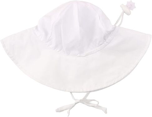 RuffleButts Sun Protective Hat - Periwinkle Blue - 0-6m in Saudi Arabia