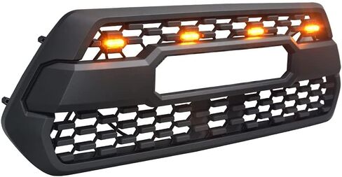 4PCS LED Lights for 2016-2023 Aftermarket Toyota Tacoma TRD PRO Grille with Harness & Fuse (Smoked Surface White Light) in Saudi Arabia
