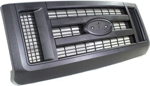 Garage-Pro Grille Assembly Compatible With 2008-2014 Ford E-150, Fits 2008-2014 Ford E-250 Painted Black Shell and Insert Plastic Grille in Saudi Arabia