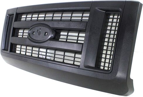 Garage-Pro Grille Assembly Compatible With 2008-2014 Ford E-150, Fits 2008-2014 Ford E-250 Painted Black Shell and Insert Plastic Grille in Saudi Arabia
