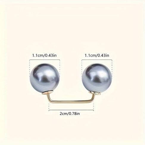 8PC Artificial Brooch Pins, Ideal for Women's Clothing Decorations and Party Accessories in Saudi Arabia