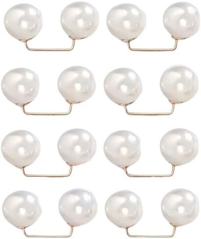8PC Artificial Brooch Pins, Ideal for Women's Clothing Decorations and Party Accessories in Saudi Arabia