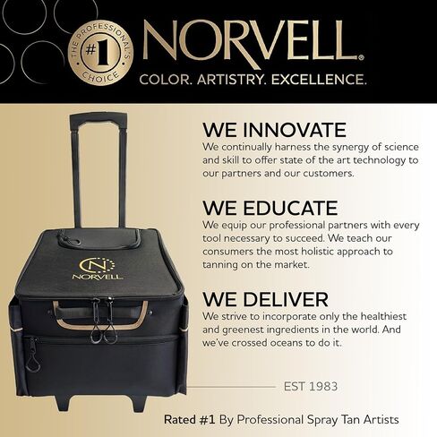 Norvell XL Mobile Spray Room Pop-Up Tent, Self Tanning Tent, Black in Saudi Arabia