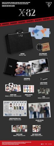 82MAJOR X-82 2ND Mini Album with Tracking Sealed 82 MAJOR in Saudi Arabia