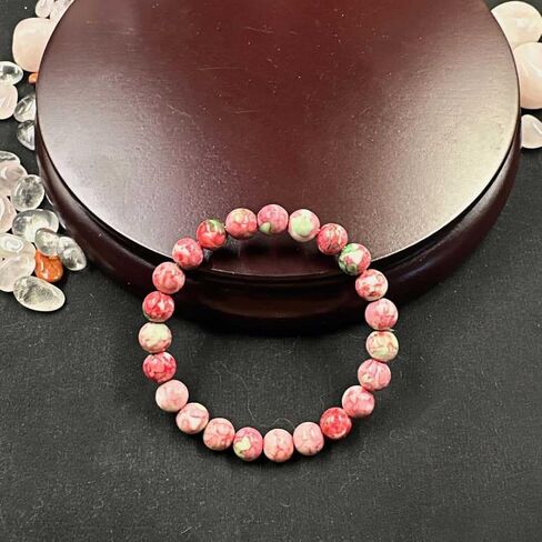 Bracelets for Women Men Natural Rainbow Stone Handmade Gemstone Stretch Healing Yoga Beaded Bracelet Good Luck Meditation Reiki Spiritual Jewelry Gifts 8mm in Saudi Arabia
