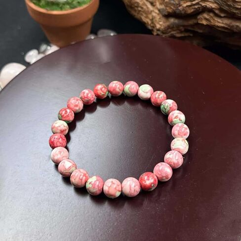 Bracelets for Women Men Natural Rainbow Stone Handmade Gemstone Stretch Healing Yoga Beaded Bracelet Good Luck Meditation Reiki Spiritual Jewelry Gifts 8mm in Saudi Arabia
