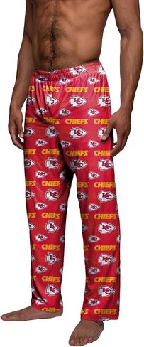 FOCO Kansas City Chiefs Men's Scatter Pattern Pajama Lounge Multi Color Pants in Saudi Arabia