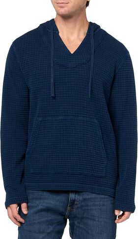 سترة بغطاء رأس رجالي من Lucky Brand باللون النيلي وافل باجا in Saudi Arabia