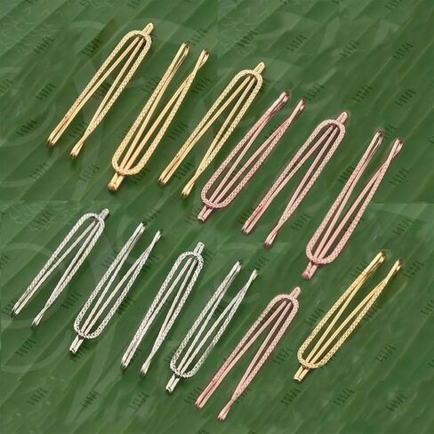 VAMA FASHIONS Clip on Sarees Pleats Pin Brooch Coat Dress Gown Shawl Bridal Safety Saree Pins for Women - 24 Sareepin in Kuwait