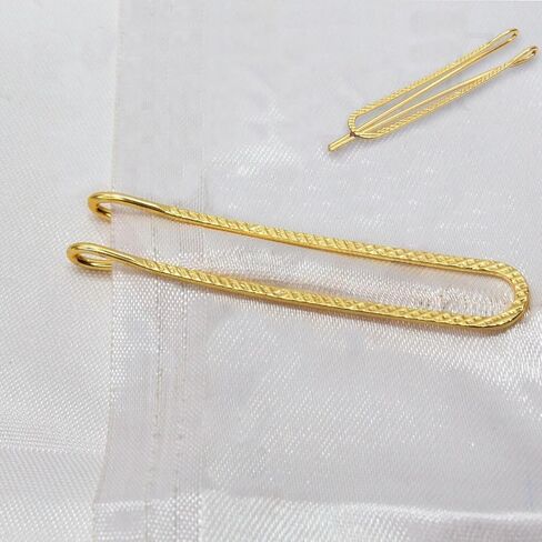 VAMA FASHIONS Clip on Sarees Pleats Pin Brooch Coat Dress Gown Shawl Bridal Safety Saree Pins for Women - 24 Sareepin in Kuwait