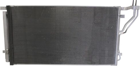 Kool-Vue A/C Condenser 2011-2013 Hyundai Sonata, 2011-2015 Kia Optima, 2014-2016 Kia Cadenza, 2012-2014 Hyundai Azera, 2.4L, Aluminum Core, ac Condenser, HY3030143 in Saudi Arabia