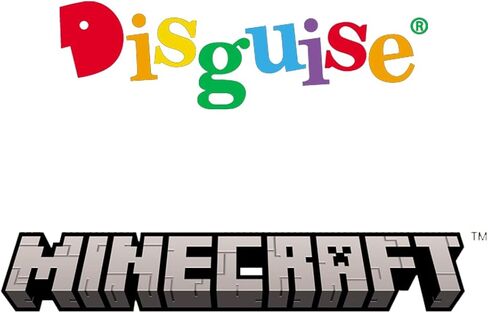 Disguise Minecraft Creeper Dress Costume for Kids, Official Minecraft Costume Outfit with Hood, Child Size (7-8) in Saudi Arabia