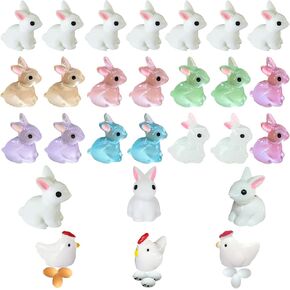 36Pcs Halloween Mini Resin Figures Miniature Animal Figurines Tiny Animals Set for Home Decor and Garden Decoration & Collectibles in Kuwait