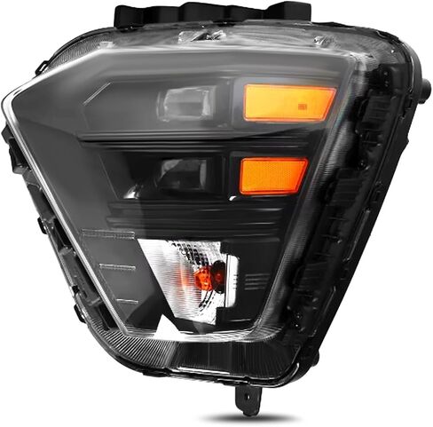 Passenger Side Headlight Assembly Compatible with Kona 2024-2025 headlamp w/Halogen Turn Light 92102-BE020 (Right) in Saudi Arabia
