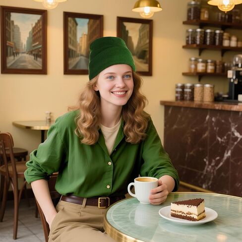 Women Satin Lined Beanie Winter Hat Knit Skull Cap Silk Lined Beanies for Men Women Cold Weather in Kuwait