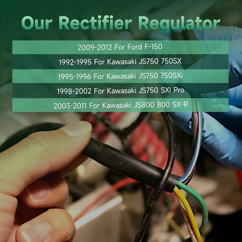 SCITOO Voltage Regulator Rectifier 1995-1996 for Kawasaki Jet Ski 750 SXi 2003-2011 for Kawasaki Jet Ski 800 SXR in Saudi Arabia