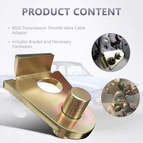 Transmission Cable Adapter 8026 Fits for Edelbrock Carburetor 2004R, 700R4, 4L60 Transmissions in Saudi Arabia