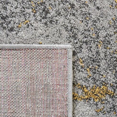 SAFAVIEH Adirondack Collection Runner Rug - 2'6" x 6', Red & Grey, Modern Abstract Design, Non-Shedding & Easy Care, Ideal for High Traffic Areas in Living Room, Bedroom (ADR134Q) in Saudi Arabia