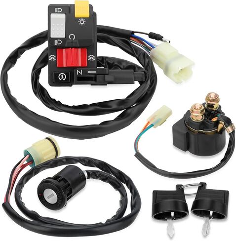 M MATI المقود مفتاح تشغيل مرحل التبديل عدة لهوندا فورمان 450 S TRX450FM 1998-2004 مانول التحول 35020-HM7-A00 35100-HN0-A02 35850-HM7-000 in Saudi Arabia