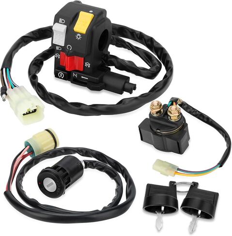 M MATI المقود مفتاح تشغيل مرحل التبديل عدة لهوندا فورمان 450 S TRX450FM 1998-2004 مانول التحول 35020-HM7-A00 35100-HN0-A02 35850-HM7-000 in Saudi Arabia