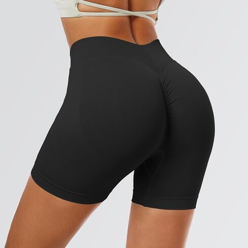 Women Yoga Short Leggings Workout Sports Shorts Running Fitness Gym Leggings Hip Lifting Pants in Saudi Arabia