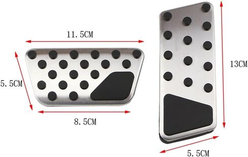 Brake Pedal Pad for Jeep for Wrangler JK 2007 2008 2009 2010 2011 2012 2013 2014 2015-2017 at Car Pedals Accelerator Gas Brake Pedal Cover in Saudi Arabia