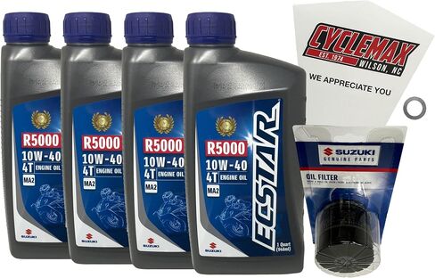 Oil Change Kit compatible with 1999-2020 Suzuki GSX1300R Hayabusa in Saudi Arabia