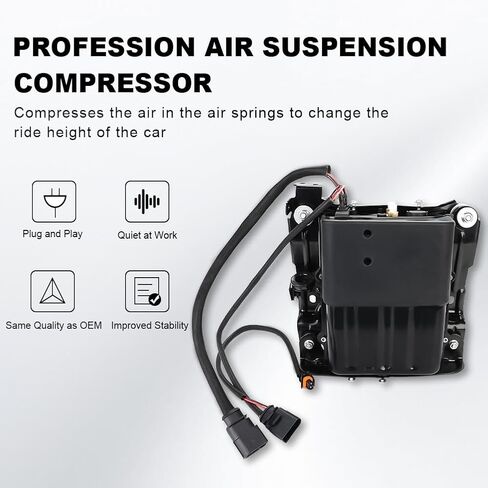 مضخة ضاغط تعليق JDMON Air Ride مع دعامة متوافقة مع بورش باناميرا 970 2010-2016، استبدل 97035815111 97035815110 97035815109 97035815108 97035815107 in Saudi Arabia