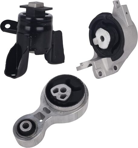 محرك محرك Autoround ومجموعة تركيب Trans Mount [2.5L L4] مناسب لـ Ford Fusion 2010-2012، Mercury Milan 2010-2011، ناقل حركة أوتوماتيكي، استبدال # A4431 A5556 A5740، مجموعة من 3 in Saudi Arabia