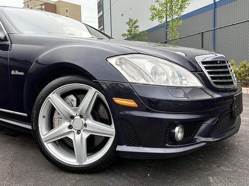 iJDMTOY عدسة شفافة/بيضاء، مجموعة مصابيح LED كاملة بشريط أمامي متوافق مع 2007-2009 Mercedes W221 Pre-LC S320 S350 S400 S500 S550 S600 (ليست لـ AMG)، استبدل العدسات الكهرمانية OEM in Kuwait