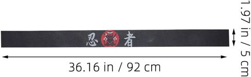 8PCS Sushi Chef Bandana Ninja Karate Headband Japanese Headwear Hibachi Chef Hat Sports Headband Cooking Costume Supply in Saudi Arabia
