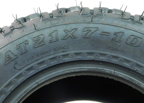 Front Tire Set (2x) 4ply 21X7-10 Sport ATV Tires 21 7 10 21x7x10 Pair in Saudi Arabia