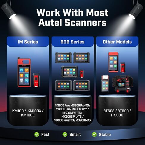 Autel MaxiVCI V200 VCI200 دُنجل لاسلكي: 2025 VCI 200 obd2 موصل 2.0 من VCI100 V100 محول واجهة اتصالات السيارة لـ MaxiSys MS906 Pro MS906 Pro-TS S906 MAX KM100 BT608 BT609 ITS600 إلخ. in Saudi Arabia