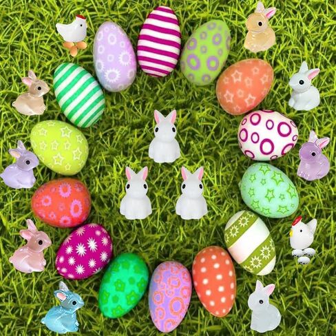 36Pcs Halloween Mini Resin Figures Miniature Animal Figurines Tiny Animals Set for Home Decor and Garden Decoration & Collectibles in Kuwait