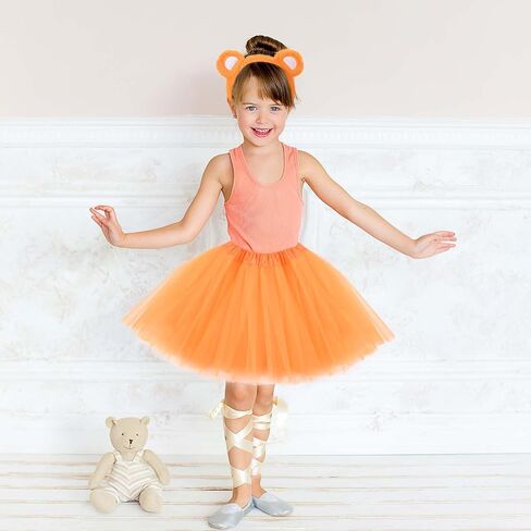 Bear Costume Bear Ear Headband Tail and Tutu Skirt Set Animal Hairband for Birthday Party Halloween Cosplay in Saudi Arabia